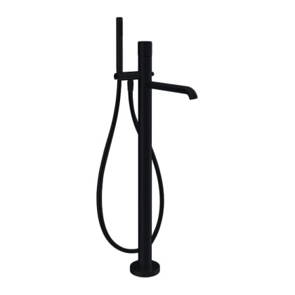 Gessi Habito Cesello Смеситель для ванны, напольный, цвет Black XL