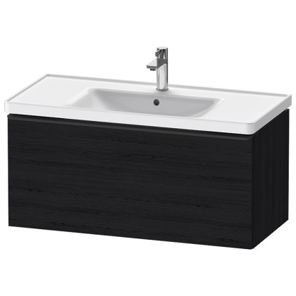Duravit D-Neo Тумбочка подвесная 98.4х44x45.2см., раковина, 1 ящик, цвет: Black Oak