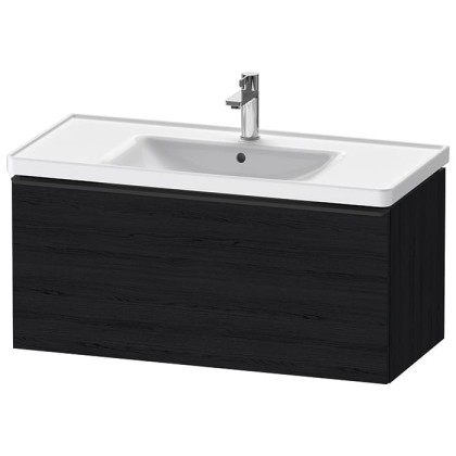 Duravit D-Neo Тумбочка подвесная 98.4х44x45.2см., раковина, 1 ящик, цвет: Black Oak