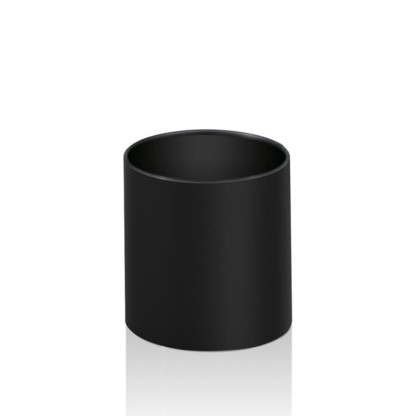 Decor Walther DW 105 Ведро для мусора, напольное, цвет: черный матовый