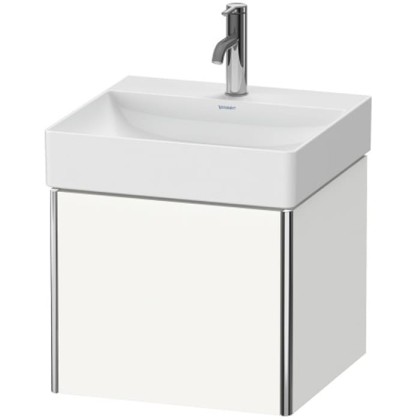 Duravit XSquare База подвесная 48.4x46x39.7см с раковиной, 1 выдвижное отделение, цвет: глянцевый белый