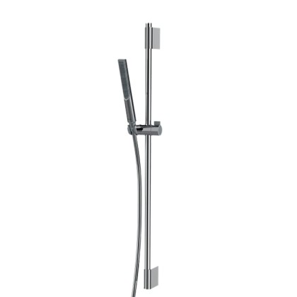 Bossini Apice Комплект для душа с штангой, ручным душем Slim и шлангом 1500 мм., цвет: хром