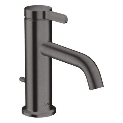 Axor One Смеситель для раковины 70, на 1 отв., с донным клапаном, цвет: шлифованный черный хром