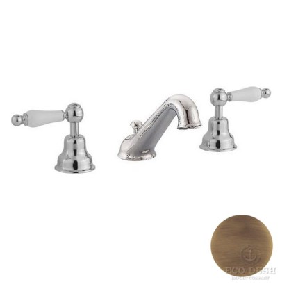 CISAL Arcana Toscana Смеситель для раковины на 3 отв. с донным клапаном, цвет: бронза