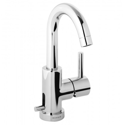 Смеситель для раковины Bongio T Leva Laterale, цвет: хром