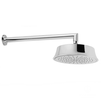 CISAL Cherie Верхний душ d=220мм, L400, для настенного крепления, цвет: хром