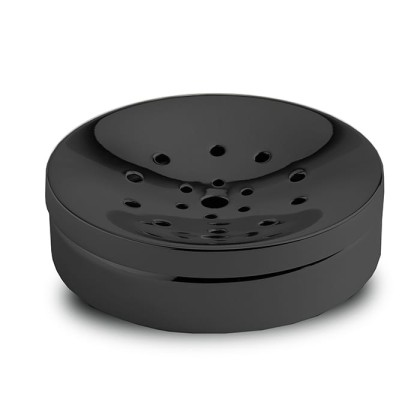 3SC Metal Tonda Мыльница настольная, цвет: черный матовый