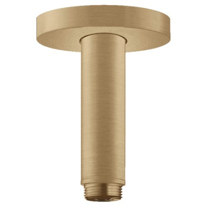 Hansgrohe Потолочное подсоединение верхнего душа 10см, цвет: шлифованная бронза