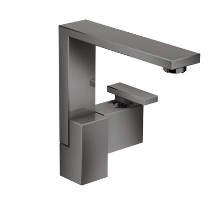 Axor Edge Смеситель для раковины, на 1 отв., с донным клапаном push/open, излив 175мм, цвет: черный