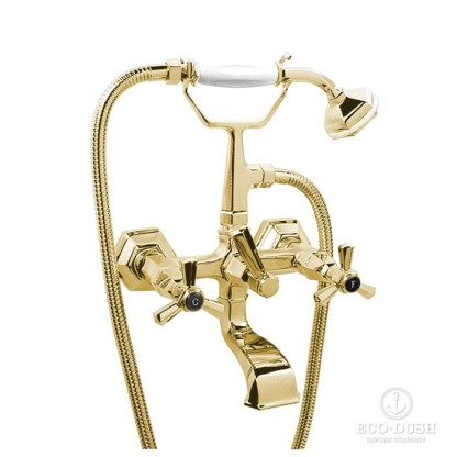 Stella Eccelsa Смеситель для ванны 3274/306 с ручным душем, цвет: золото