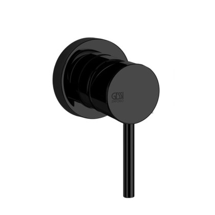 Gessi Emporio Via tortona Смеситель для душа, встраиваемый, на 1 позицию, цвет: Black XL