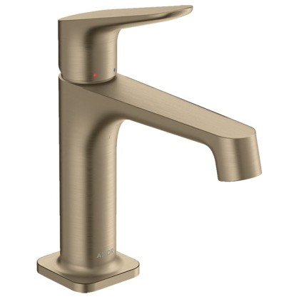 Axor Citterio M Смеситель для раковины 100, на 1 отв., цвет: шлифованный никель