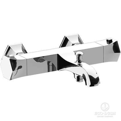 CISAL Cherie Смеситель термостатический настенный для ванны/душа, цвет: хром