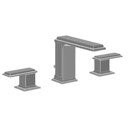 Gessi Eleganza Смеситель для раковины на 3 отверстия с донным клапаном, цвет: Finox