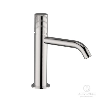 Cisal X32 Смеситель для раковины, на 1отв.,  излив 13см., цвет: Brushed Stainless Steel