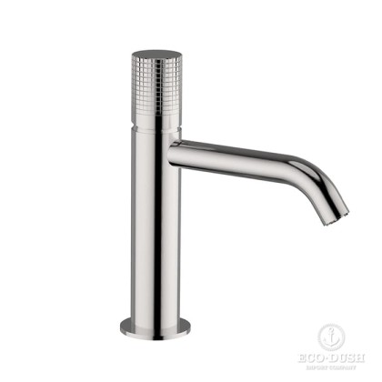 Cisal X32 Смеситель для раковины, на 1отв.,  излив 13см., цвет: Brushed Stainless Steel