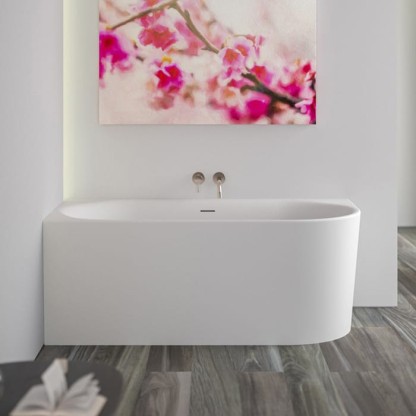 Knief Fresh XS Ванна в левый угол 155х80х60см.,слив щелевой, без слив-перелива, цвет: белый глянцевый