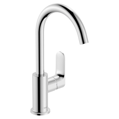 Hansgrohe Rebris S Смеситель для раковины 210, на 1 отв., с поворотным изливом, с донным клапаном, цвет: хром