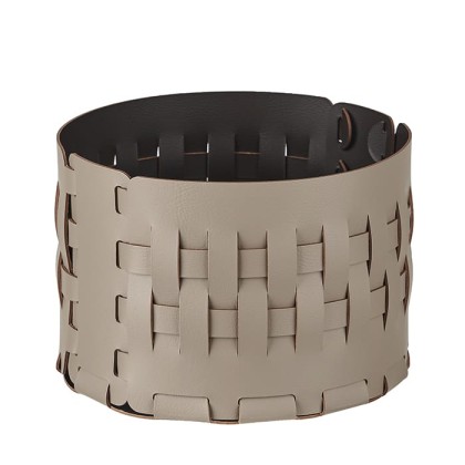 ADJ Корзина Bottega, D20xH12 см., цвет: капучино/шоколад