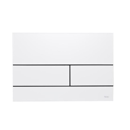 TECEsquare II Панель смыва, металл, белая