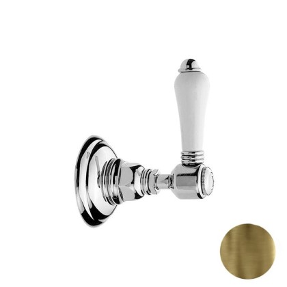 Nicolazzi Наружная часть запорного вентиля 3/4”, цвет: бронза