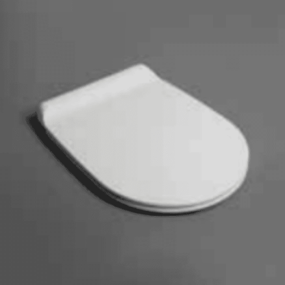 Simas Bormio Сиденье для унитаза белое, петли хром