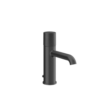Gessi Habito Diamantao Смеситель для раковины на 1 отв., с донным клапаном, цвет: Black Metal PVD