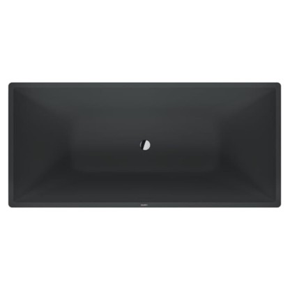 Duravit Vitrium Ванна отдельностоящая 185x85см., с ножками, с2 наклонами для спины, прямоугольная, цвет: темно-серый матовый