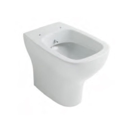 Globo Genesis Унитаз-биде напольный 57х37h48см, с креплением, цвет: белый