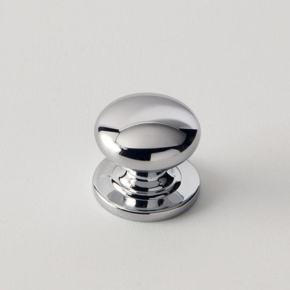 EBAN Tondo, ручка-кнопка для мебели, Цвет: хром
