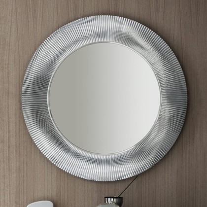 Laufen Kartell Зеркало круглое d=78см, настенное, без подсветки, цвет: серебряный
