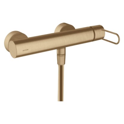 Axor Uno Смеситель для душа, ВМ, настенный, цвет: шлифованная бронза