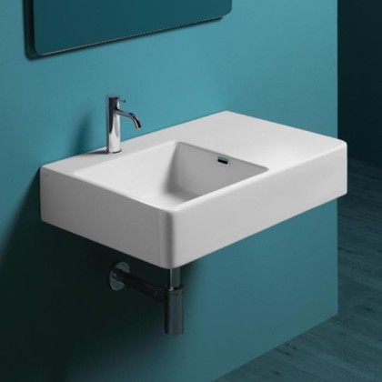 QU75Sx1 bi SIMAS Top e lavabi d'arredo Раковина 75х45 см, 1 отв., цвет: белый