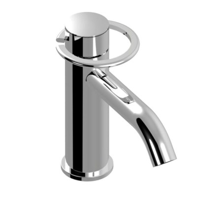 Bongio Linea Смеситель для раковины, на 1 отв., с донным клапаном Click-Clack, цвет: хром