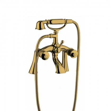 Bongio Impero Смеситель для ванны, цвет: золото/Swarovski