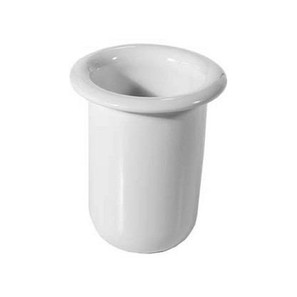 Bertocci Scacco Cтакан керамический, цвет: белый