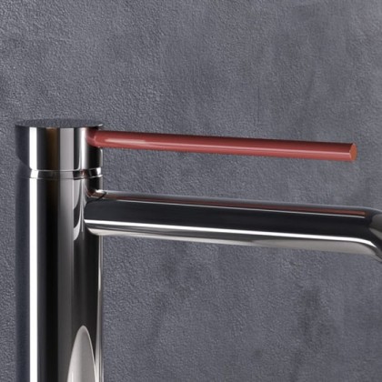 Gattoni Circle One Накладка на ручку смесителя для ванны и душа, цвет: Rosso