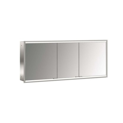 Emco Prime Зеркальный шкаф 160см., с подсветкой LED 2 Facelift встраив. модель, 3-дверки, IP 20 зеркальная задняя стенка