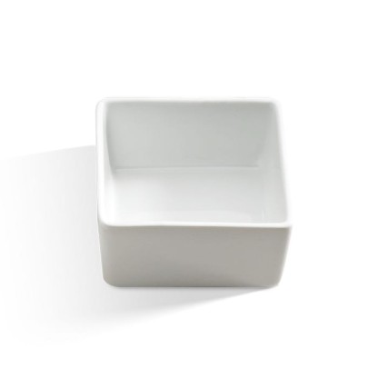 Decor Walther DW 533 Бокс универсальный 9x9x5см, фарфор, настольный, цвет: белый