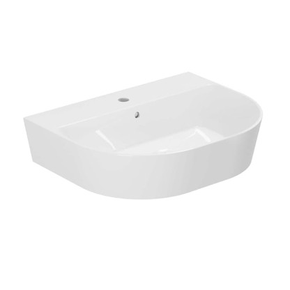 Azzurra Forma Раковина накладная/подвесная 65х50х16см, с 1 отв., цвет: белый