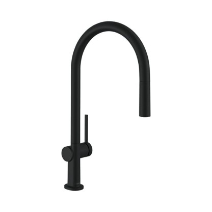 Hansgrohe Talis M54 Смеситель для кухни, 1 отв., цвет: черный матовый