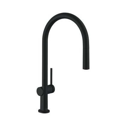 Hansgrohe Talis M54 Смеситель для кухни, 1 отв., цвет: черный матовый