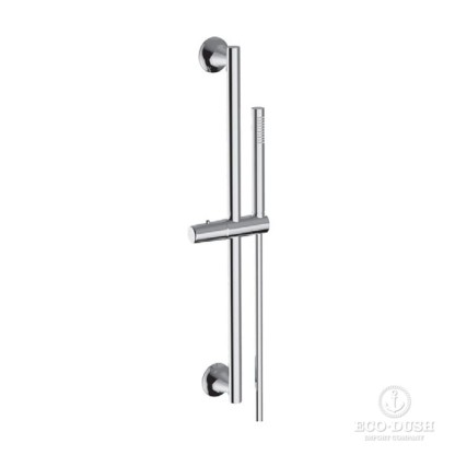 CISAL Vita Душевой гарнитур штанга L=664мм, шланг и ручной душ 1 режим, цвет: хром