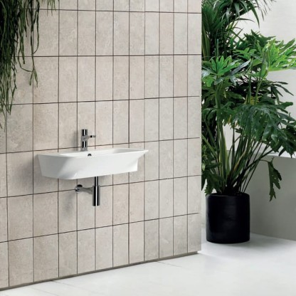 Azzurra Hera Раковина 63х43х14.5 см, 1 отв., подвесная, цвет: белый