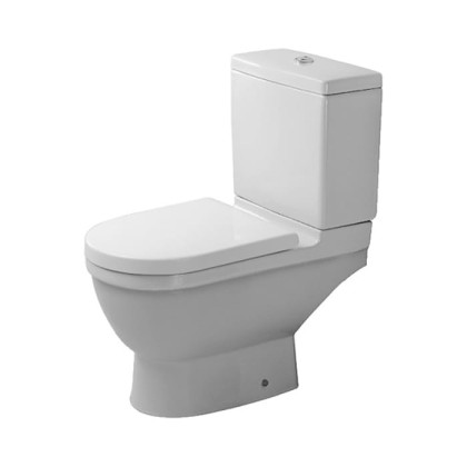Duravit Starck 3 унитаз моноблок приставной 65.5х36см,  слив в стену , с креплениями, цвет: белый
