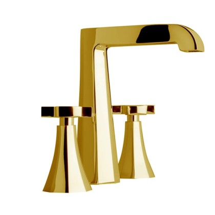 Simas Eiffel Смеситель для раковины на 3 отв, цвет: золото