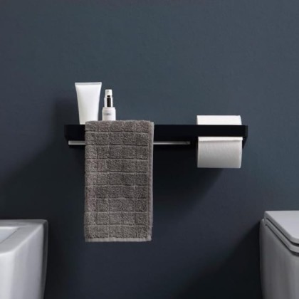 Bertocci Fly Держатель для аксессуаров / полотенцедержатель 21x8xh2.5см, подвесной, цвет: белый матовый