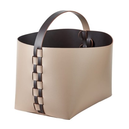 ADJ Корзина Helena, 35x30xH26 см., цвет: капучино/шоколад