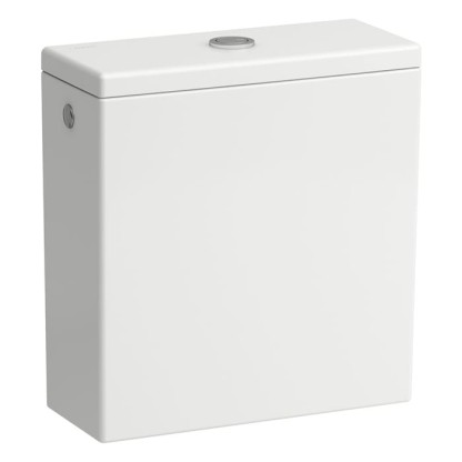 Laufen VAL Бачок для моноблока с механизмом слива, подвод сбоку, цвет: белый