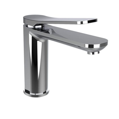 Bongio GIO2 Смеситель для раковины высокий 280 мм, 1 отв., излив 141 мм, цвет: хром